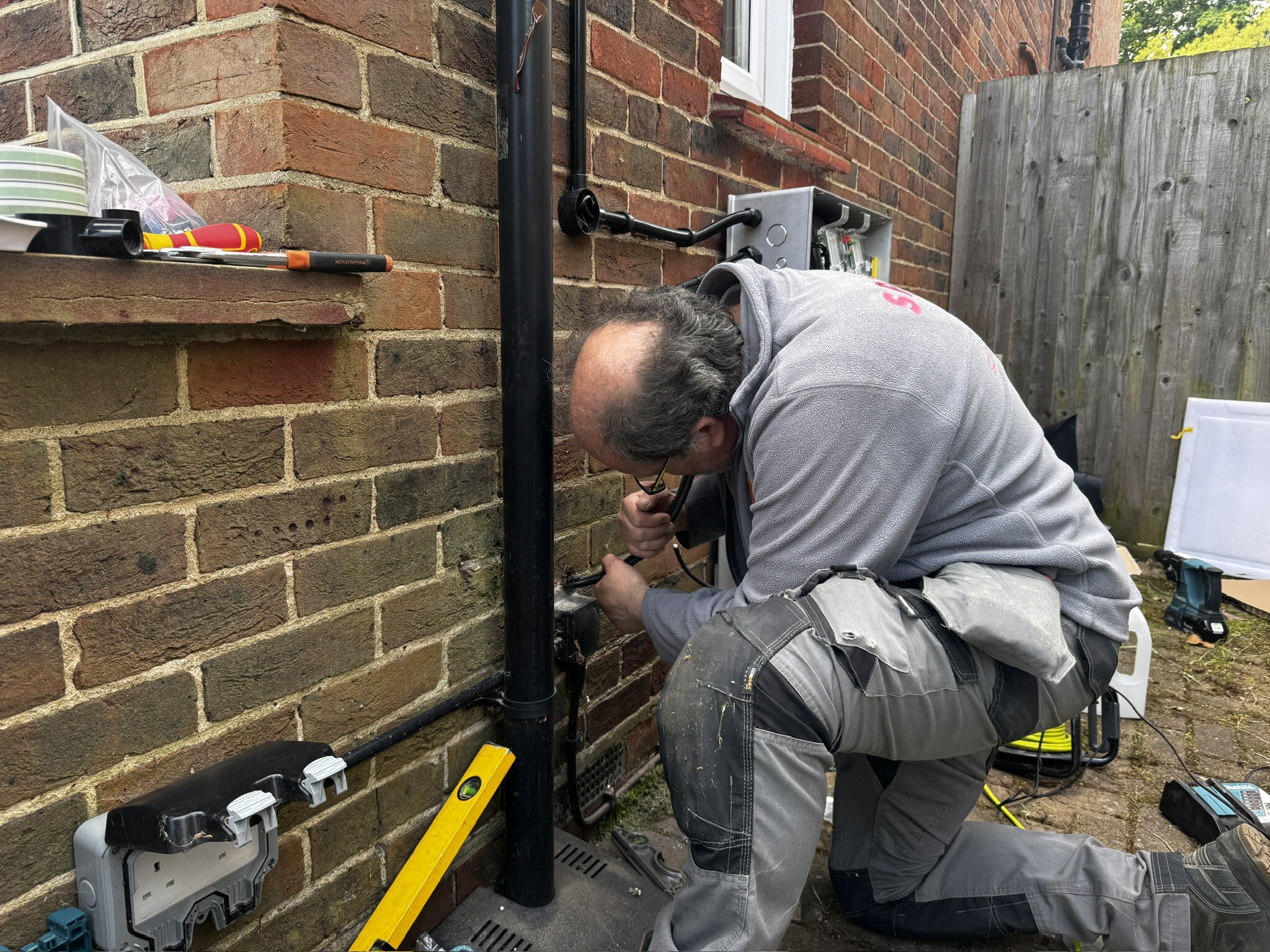 Cable Routing from Gateway 2 to Tesla Powerwall 3