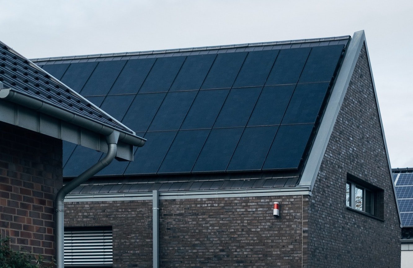 Sunpower panels on roof
