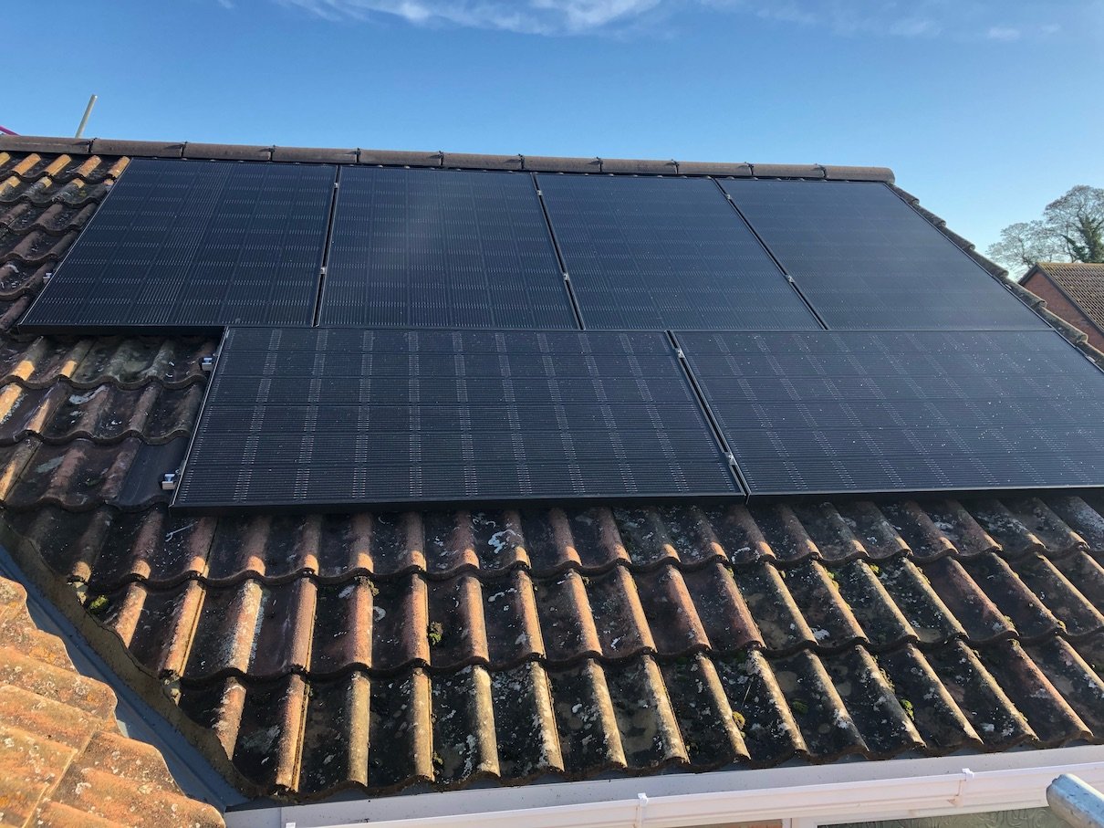 Longstanton solar panels