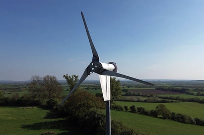 Nigel - 19 Powerwall Case Study Spirit Energy - Wind Turbine Wide