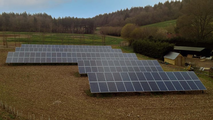 Solar Panel Grants for Farming - Ground Mount Agriculture Solar Panel Installation