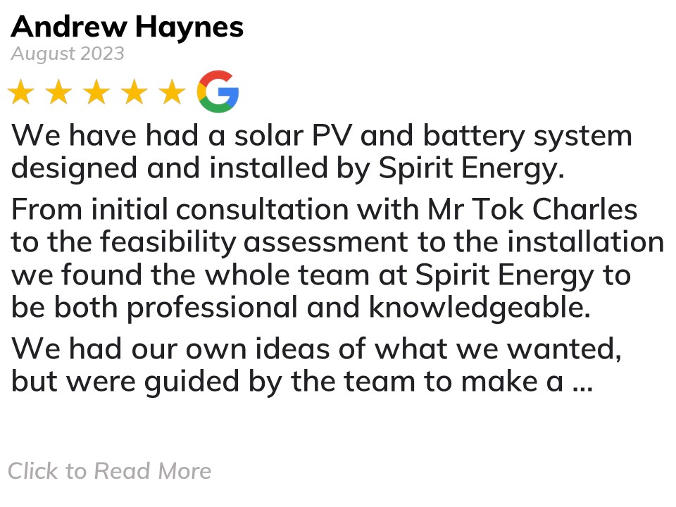 Spirit Energy solar panel and battery review 35