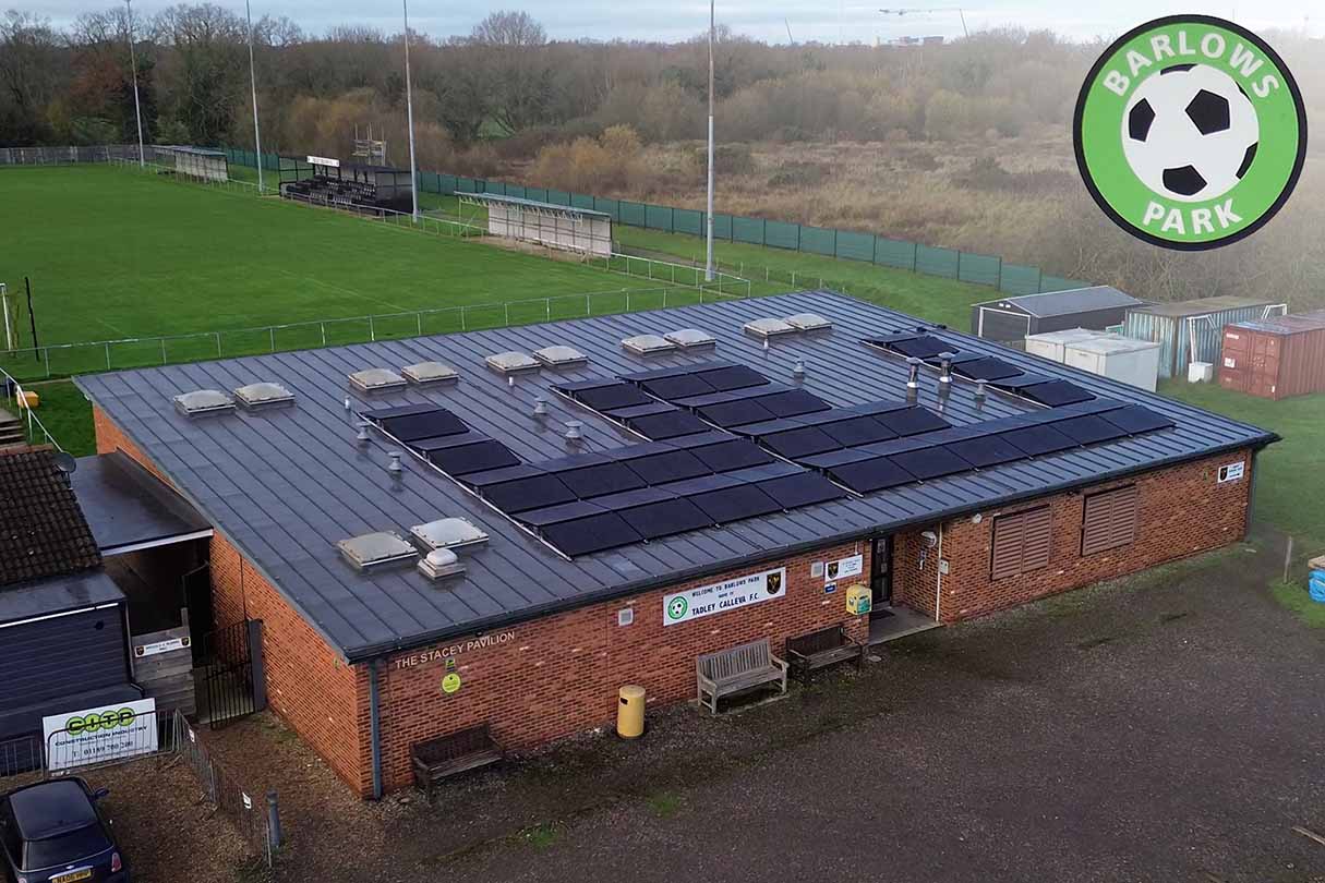 Barlows Park, Tadley - 24.64 kWp (Nov '24)