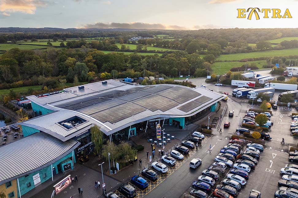 Cobham Service Station – 368.55 kWp (Sept ’25)