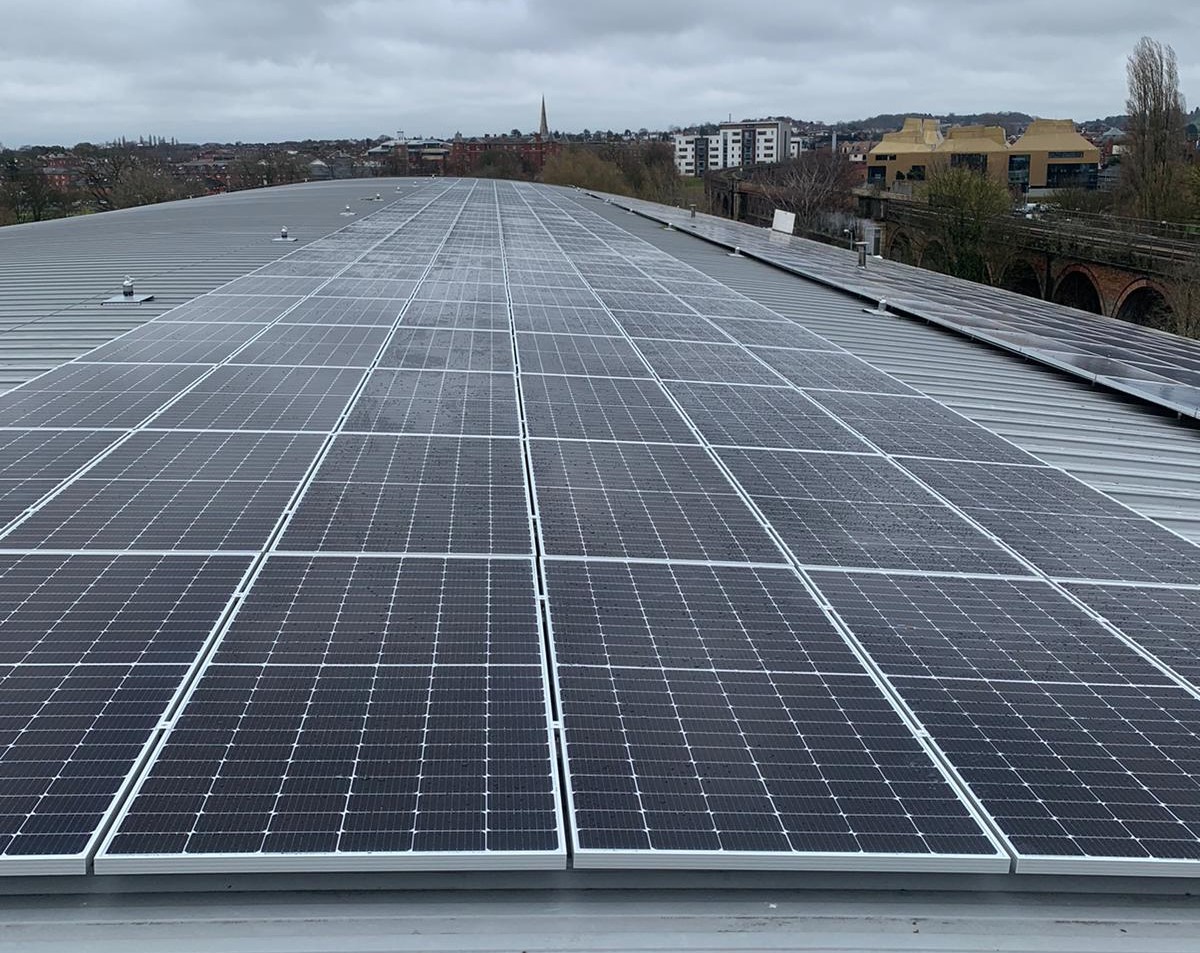 University of Worcester Arena - 100 kWp (March '21)