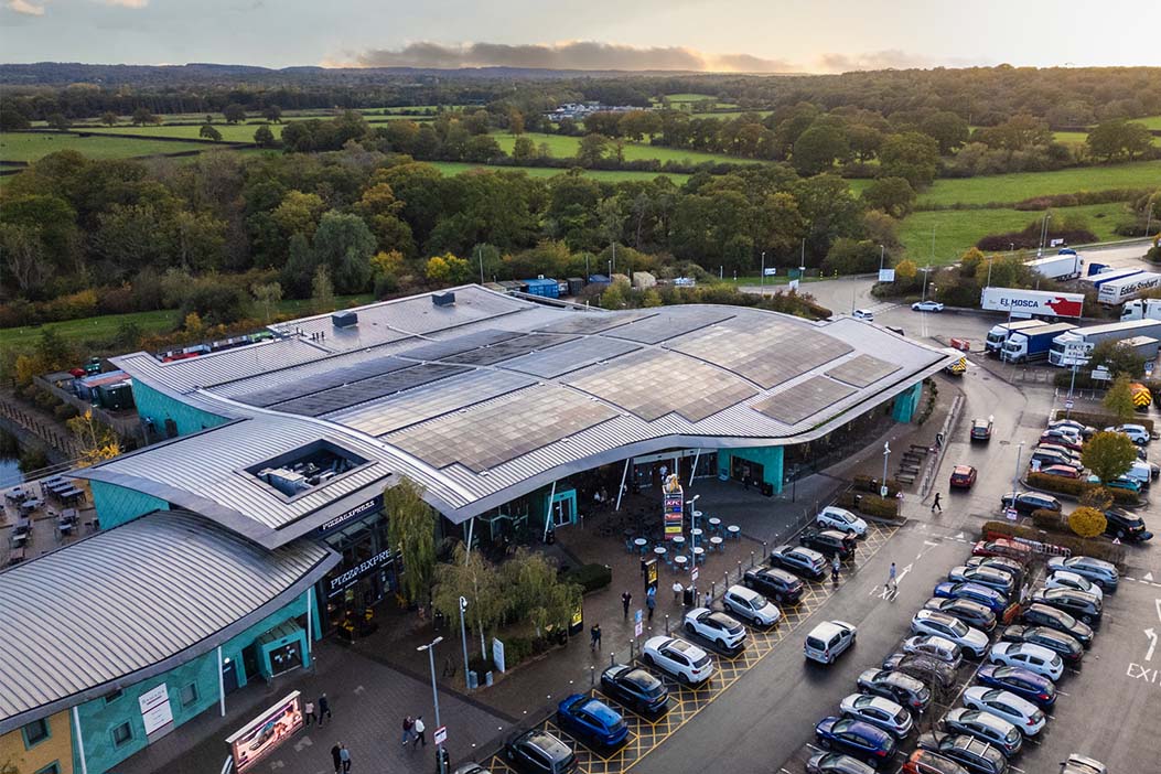 Cobham Service Station – 368.55 kWp (Sept ’25)