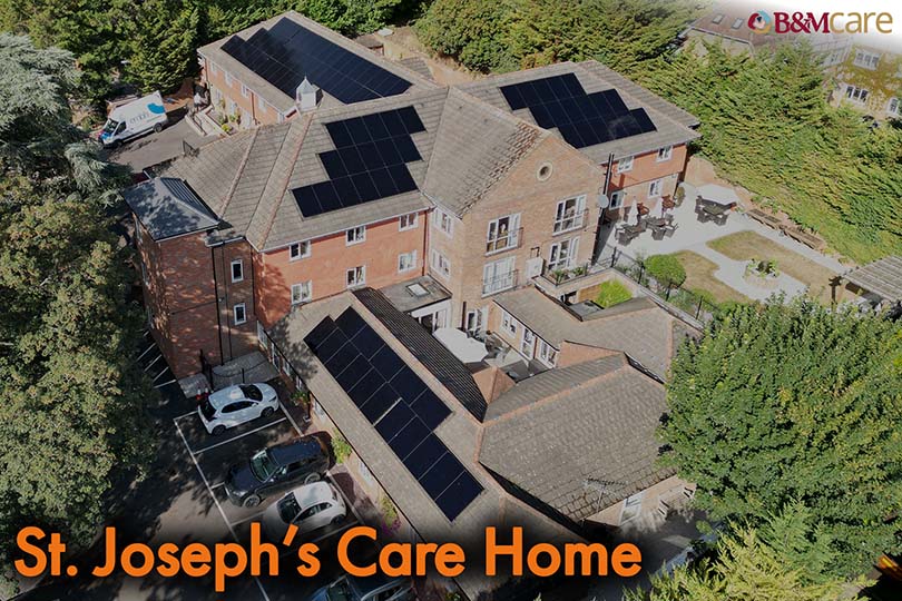 St Joseph's Care Home Solar: £16,123 Saved in Its First Year